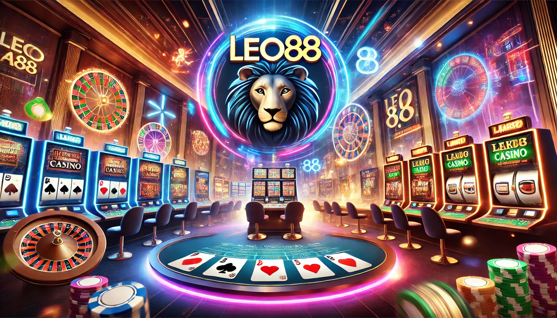 คาสิโนออนไลน์ LEO88 บริการเกมยอดนิยมอันดับ 1 มีบริการเกมครบวงจรที่สุด